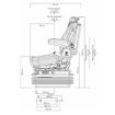Imagen de Asiento tractor suspensión neumática Grammer Máximo Confort