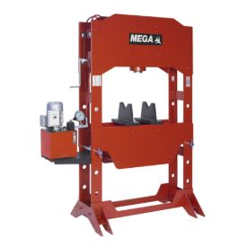 Imagen de Prensa hidráulica taller gran tonelaje 100 Tn Mega K100E bomba eléctrica