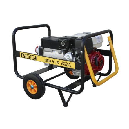 Imagen de Generador eléctrico Ayerbe AY-5500 H TX 5,5 KVA motor Honda