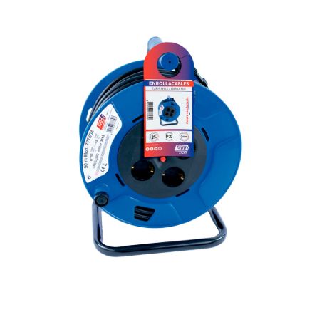 Imagen de Enrollacable 50 metros 4.000 W tomas Tayg