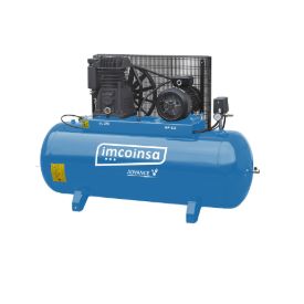 Imagen de Compresor  de aire comprimido correas 270 litros 5,5 HP 2 etapas Imcoinsa 04A053