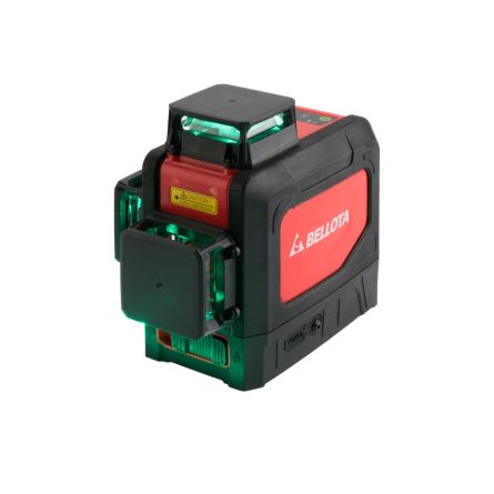 Imagen de Nivel láser verde 3 planos 360º 30 metros Bellota