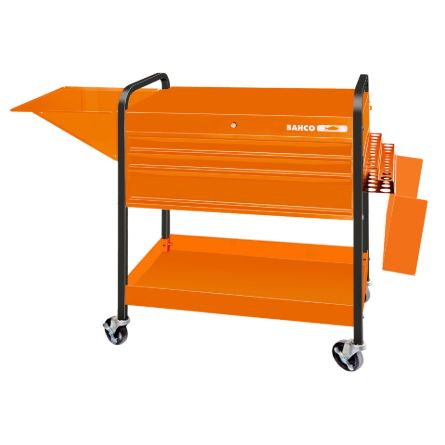 Imagen de Carro herramientas taller 3 cajones y 2 bandejas Bahco