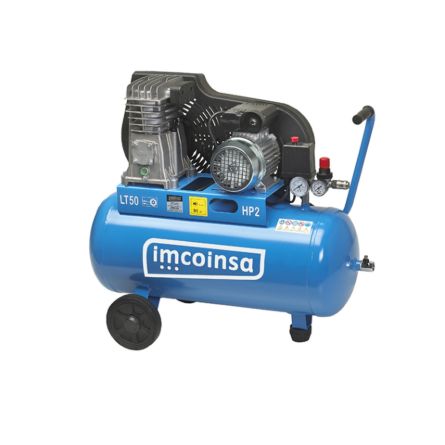 Imagen de Compresor de aire comprimido correas 2HP 50 litros Imcoinsa 04P422