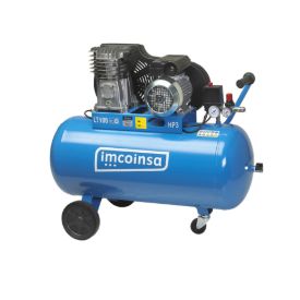 Imagen de Compresor de aire comprimido correas 3HP 100 litros Imcoinsa 04P433