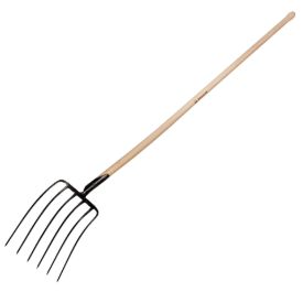 Imagen de Horca 6 dientes con mango largo curvo Bellota 901-6