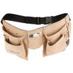 Imagen de Cinturón porta herramientas piel Bellota 6 bolsillos