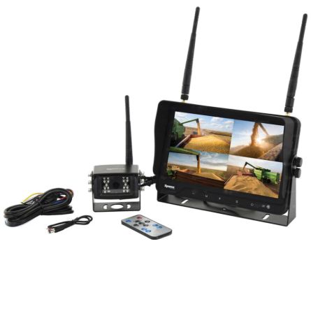 Imagen de Cámara para tractor inalámbrica digital con monitor 9" Sparex