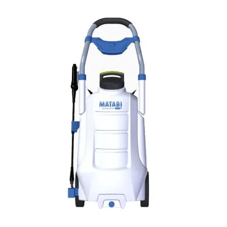 Imagen de Pulverizador eléctrico a batería 18V con ruedas Matabi Evolution 30 LTCs 30 litros