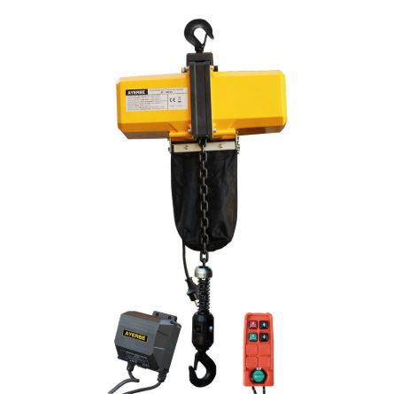 Imagen de Elevador eléctrico de cadena 500 kg Ayerbe AY 500 EC con mando