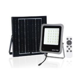 Imagen de Foco led solar con mando 50 W Ayerbe