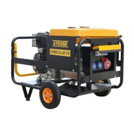 Imagen de Generador eléctrico diésel Ayerbe AY-12500 D TX E motor Lombardini trifásico