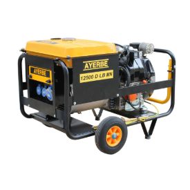 Imagen de Generador eléctrico diésel Ayerbe AY-12500 D MN AE motor Lombardini