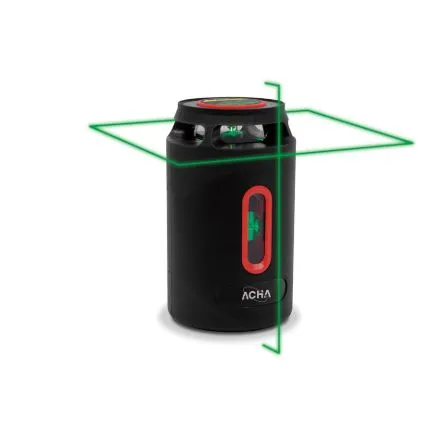 Imagen de Nivel láser en cruz verde lata 360º Acha 40 metros