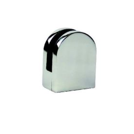 Imagen de Grapa para vidrio redonda plana inoxidable Aumon