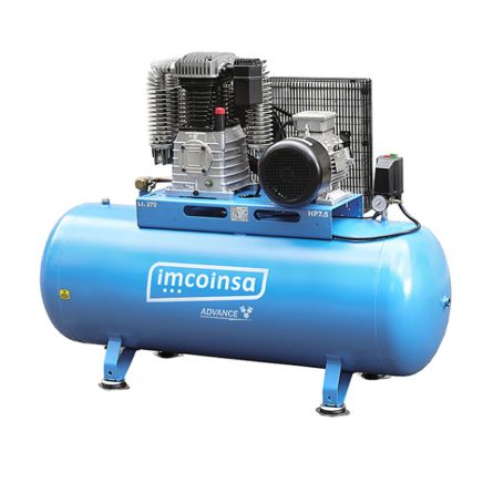 Imagen de Compresor de aire comprimido correas 270 litros 7,5 HP Imcoinsa 04NK073