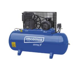 Imagen de Compresor  de aire comprimido correas 270 litros 5,5 HP Imcoinsa Advance 04A053E
