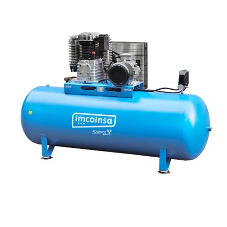 Imagen de Compresor de aire comprimido correas 500 litros 7,5 HP Imcoinsa 04NK075