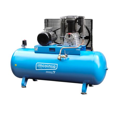 Imagen de Compresor de aire comprimido correas trifásico 500 litros 10 HP Imcoinsa 04NK085