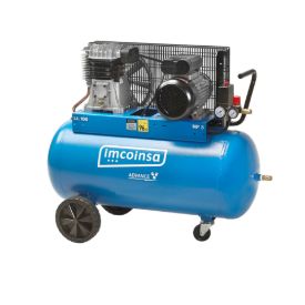 Imagen de Compresor de aire comprimido correas 3HP 100 litros Imcoinsa Advance 04N433