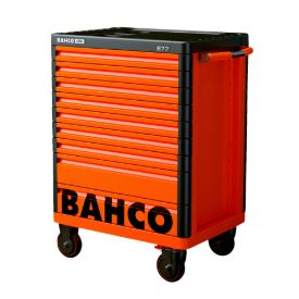 Imagen de Carro herramientas taller 9 cajones Bahco naranja