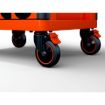 Imagen de Carro herramientas taller 9 cajones Bahco naranja