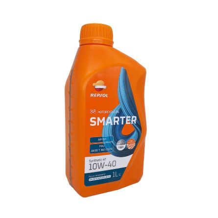 Imagen de Aceite de moto Repsol Smarter Synthetic 10W-40 4 tiempos