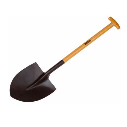 Imagen de Pala punta redonda mango muleta Karpatools