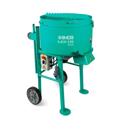 Imagen de Mezcladora de mortero planetaria Imer Mix-120 Plus 120 litros